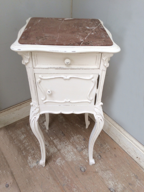 rococo bedside table